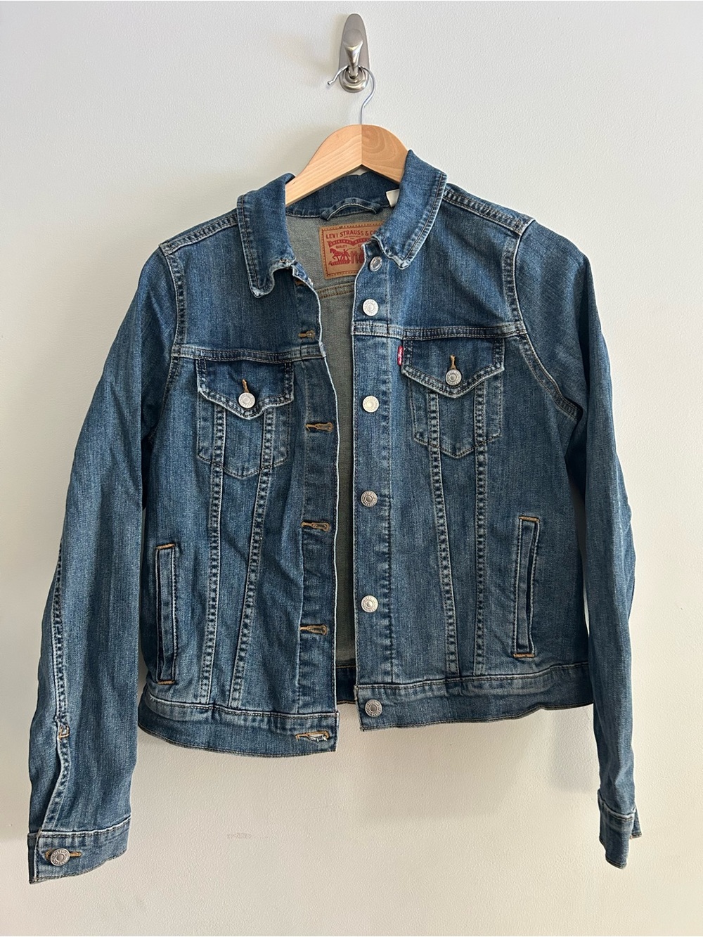 Levi's Blue Denim Jacket girls large